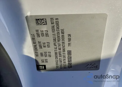 2016 Cadillac Ats Luxury из США, поврежденный, VIN 1G6AB1RXXG0108868